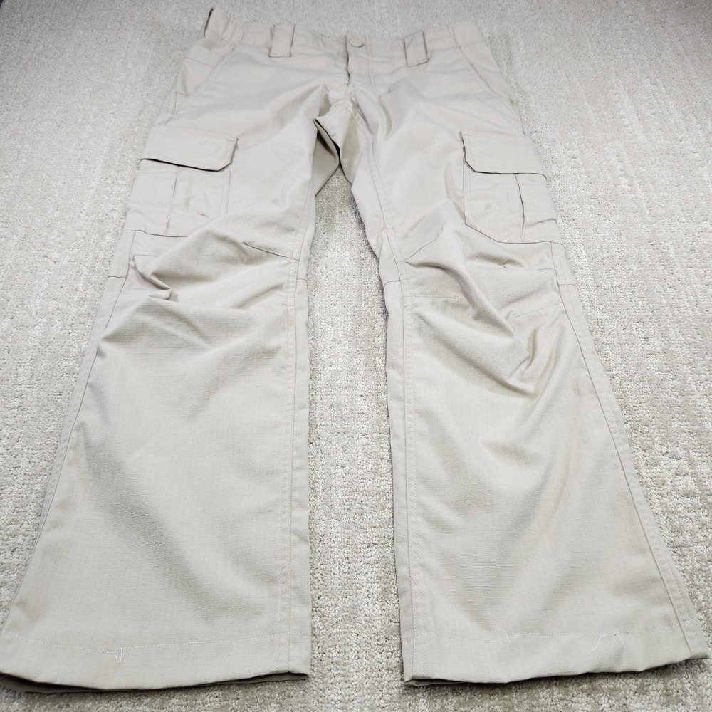 Under Armour Tactical Patrol Pants Women 10 Storm Cargo Ripstop Utility‎ *READ